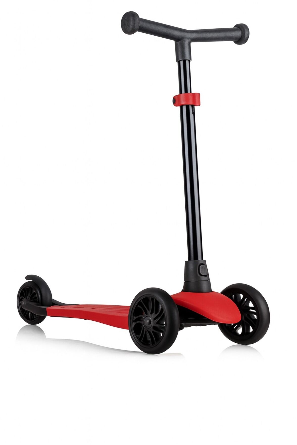 SCOOTER Turbo 3 Tekerli Yükseklik Ayarlı Scooter, KIRMIZI