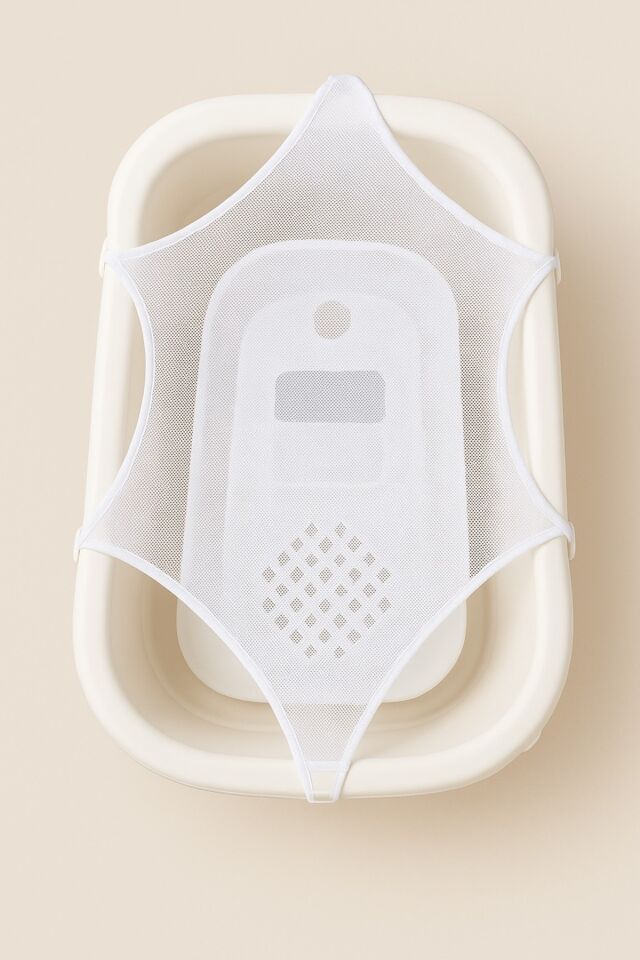 Termometreli ve NEST AQUA Küvet Yıkama Filesi, Bebek Banyo Filesi, SADECE AQUA NEST yumludur