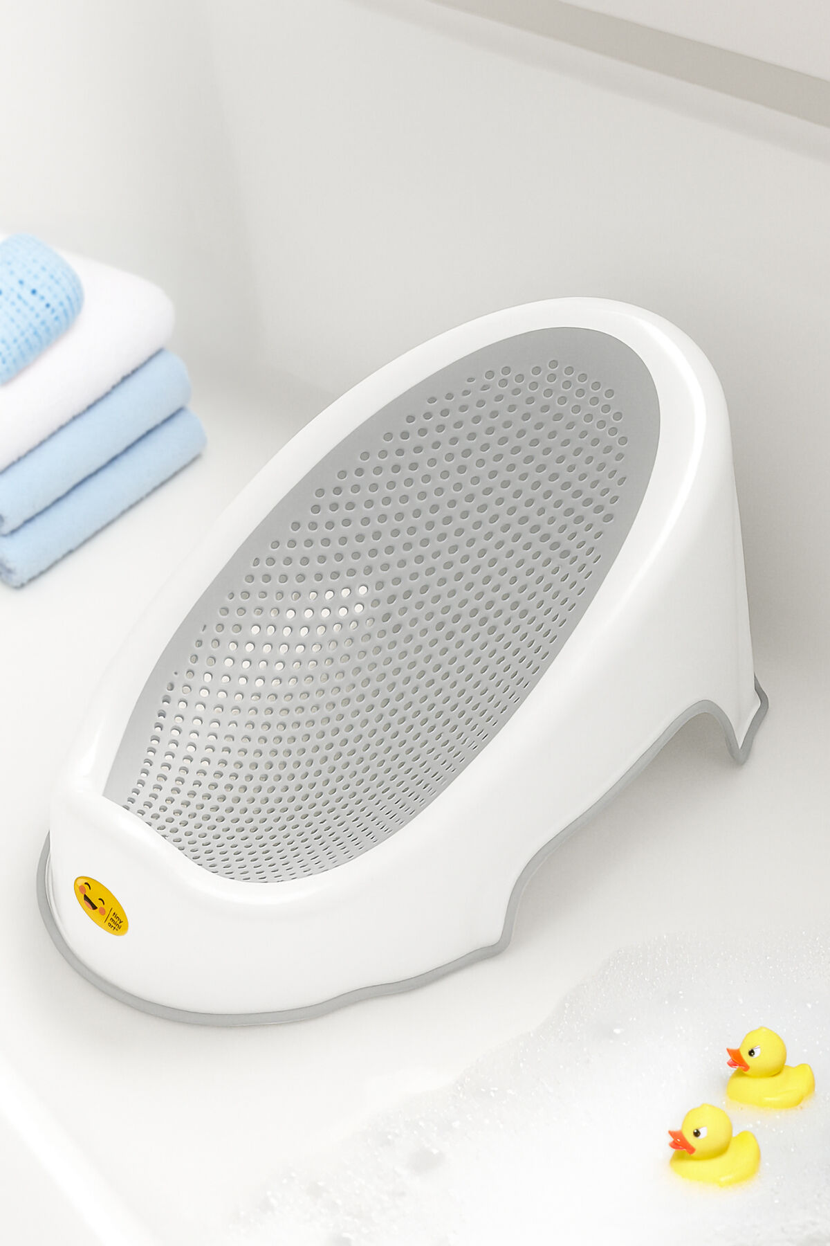 Soft Bebek Küveti – Silikon Fileli Bebek Besleme Yıkama Banyo Küveti Bebek Banyo Oturağı