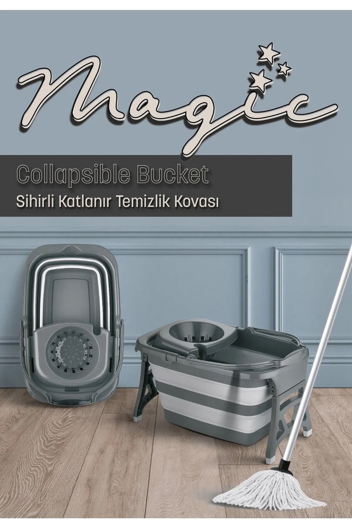 Katlanabilir Vileda Temizlik & Mop Kovası